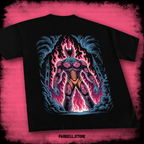 Digital illustration T-shirt design – Japanese pop culture inspired