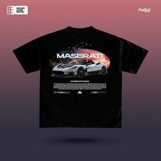 Maserati MC20 / t-shirt design