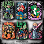 Digital illustration T-shirt design – Japanese pop culture inspired