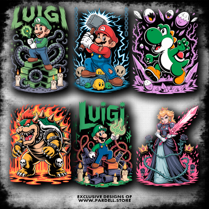 Digital illustration T-shirt design – Japanese pop culture inspired