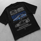 Car t-shirt design Maserati GT2 stradale