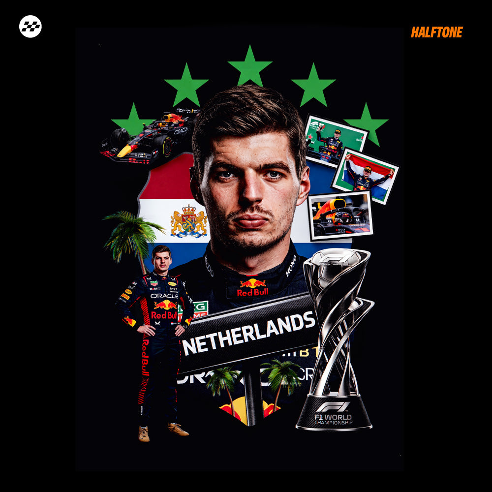 Digital File Netherlands Driver Champion Max tshirt design