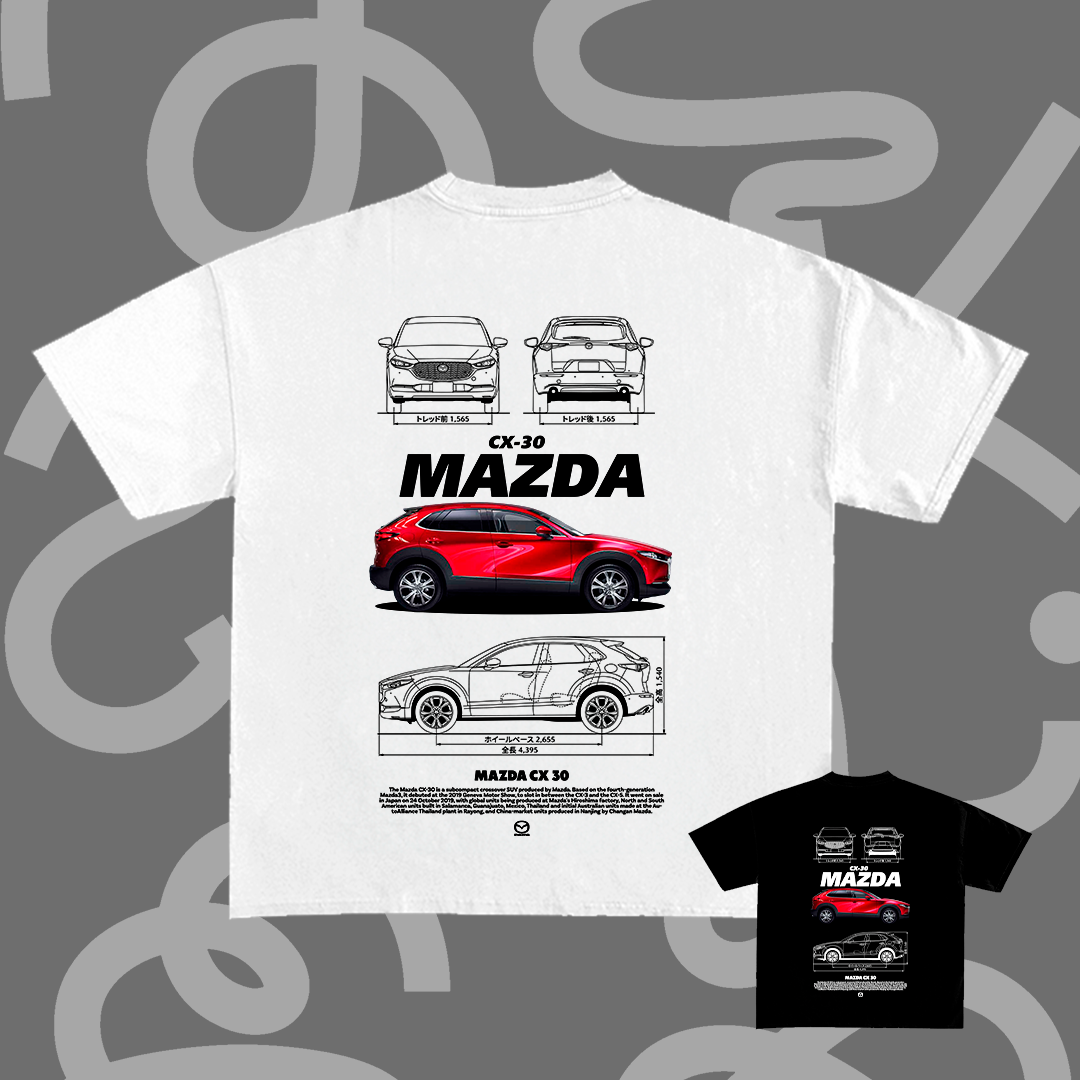 Mazda CX-30 t-shirt design