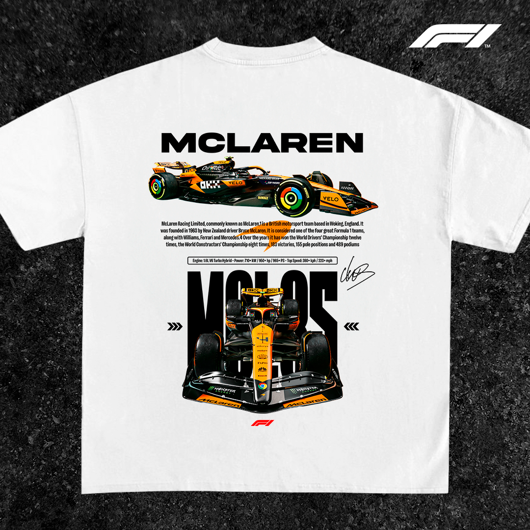 Mclaren MCL35 Formula 1 - t-shirt design