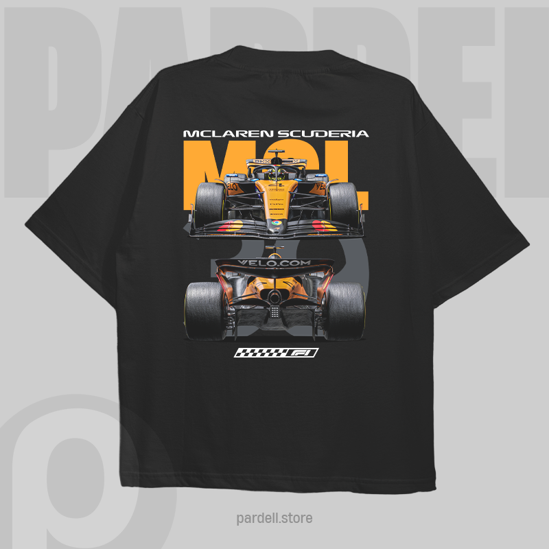 Template car MCL39 t-shirt design