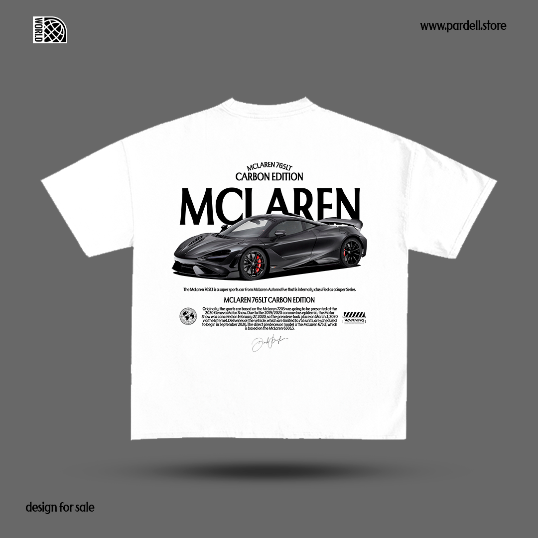 Mclaren 765LT Carbon Edition / Design Editable