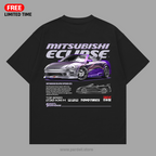 FREE template car design Eclipse GTS F&F t-shirt design