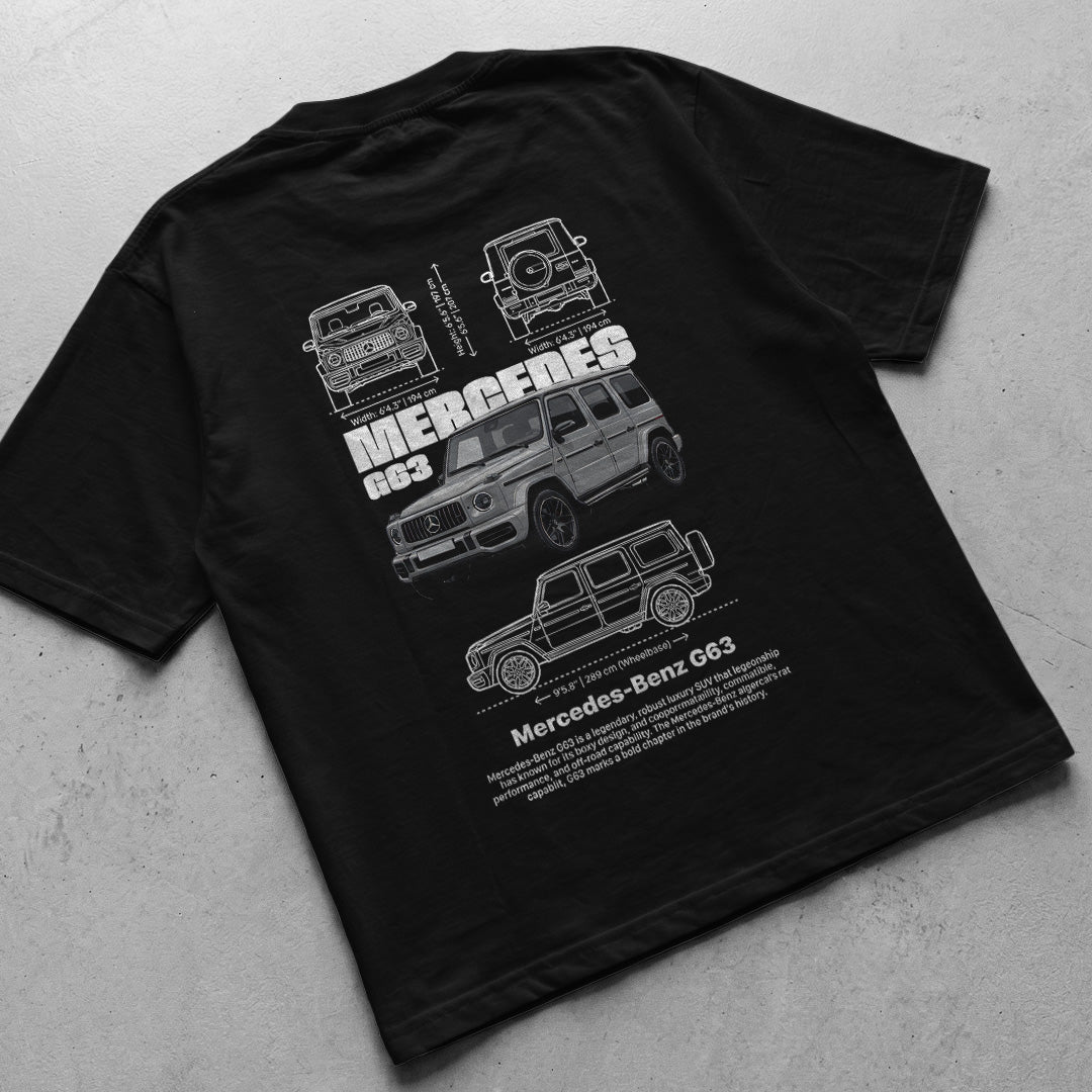 Car t-shirt design Mercedes Benz G63