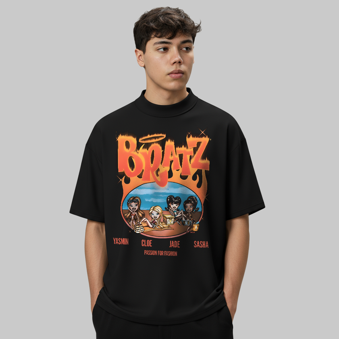 Graphic fire t-shirt design