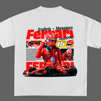 16 LEC Driver Grand Prix vibes - t-shirt design
