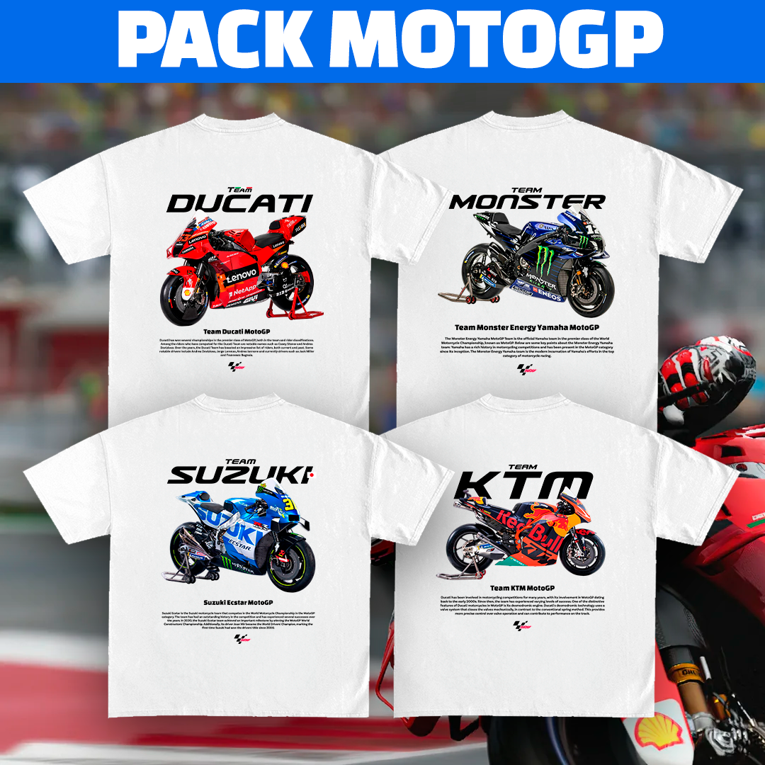 Paquete de 7 Diseños de MotoGP