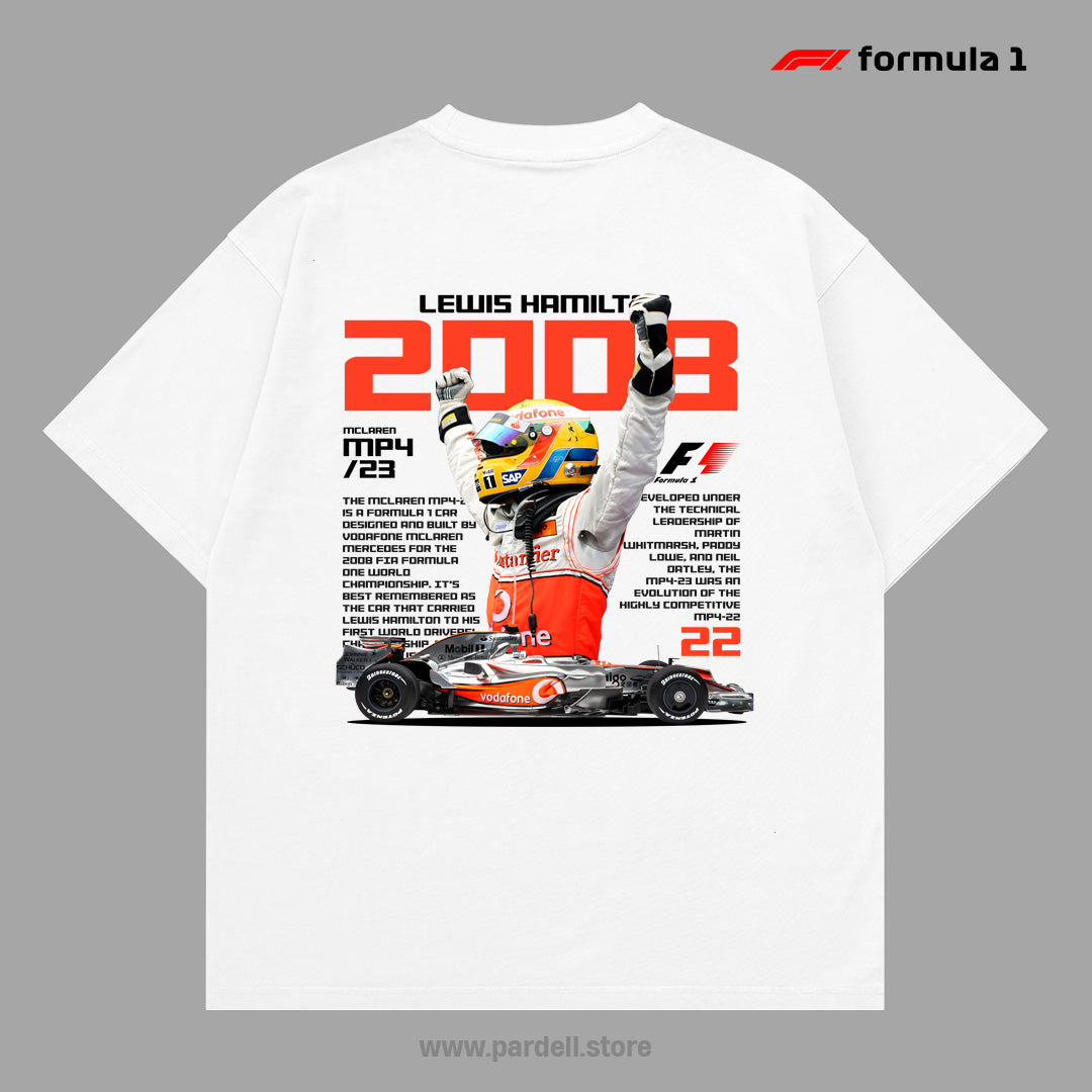 Lewis H. Mclaren MP4-23 t-shirt design