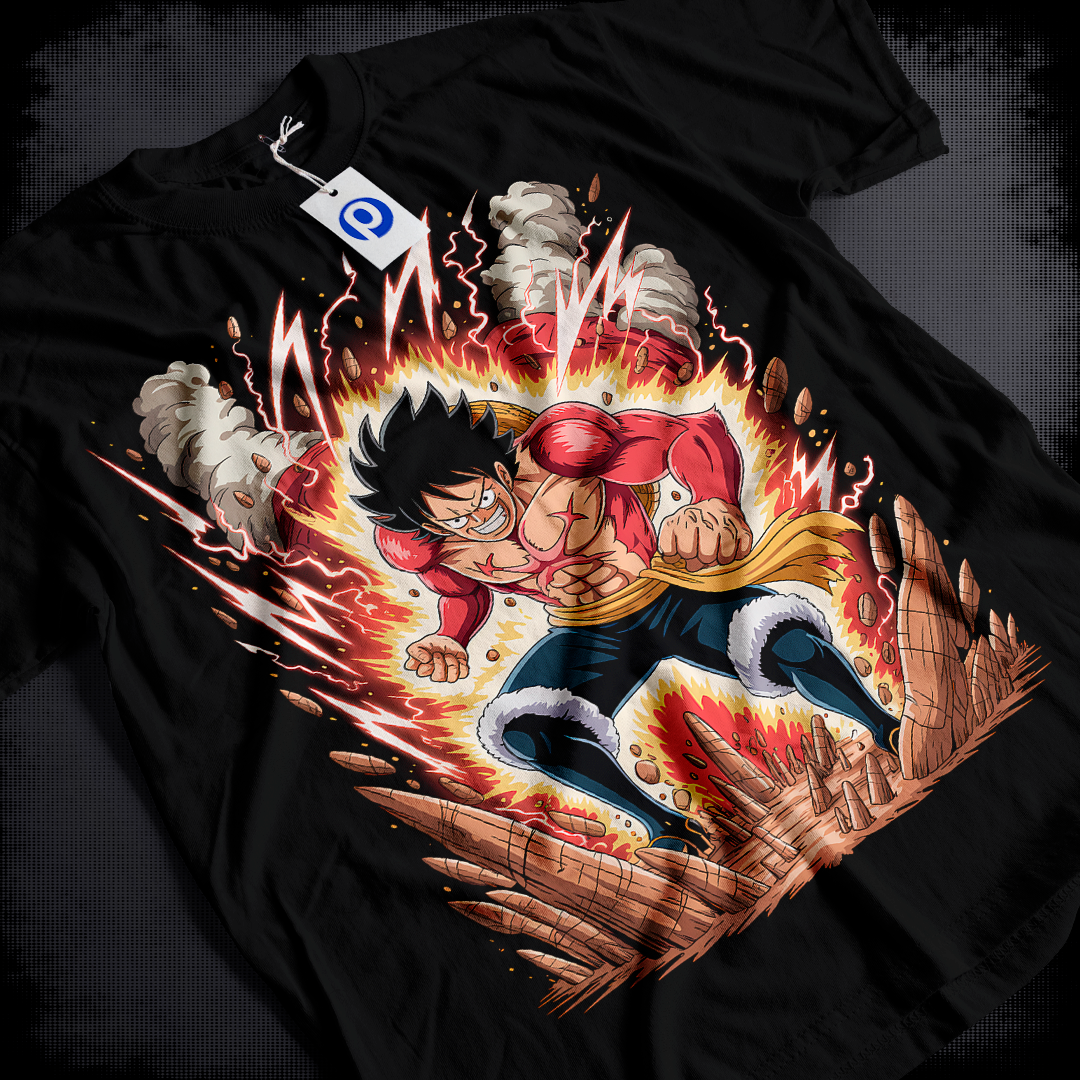 Digital illustration T-shirt design – Japanese pop culture inspired