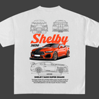 Shelby S650 Super Snake 2026 blueprint t-shirt design