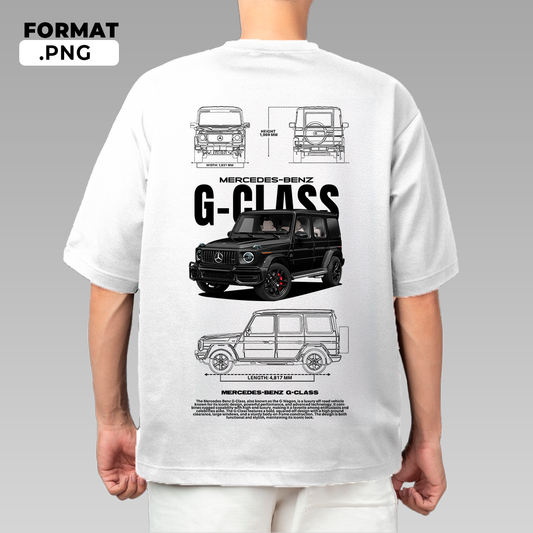 Mercedes-Benz G-Class - T-shirt design