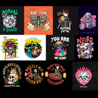 +50 URBAN STREETWEAR DESIGNS FOR T-SHIRT