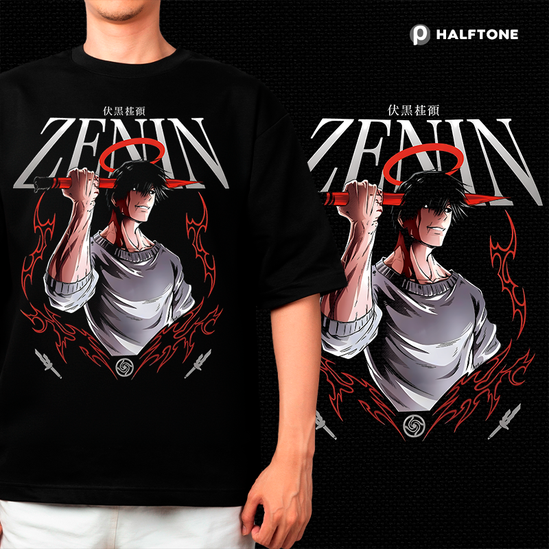 Halftone - Zenin t-shirt design