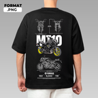 FILE, design motorcycle PNG - digital product