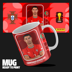 Football player designs for MUGS WC 2026