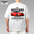 Automotive illustration T-shirt design – instant digital