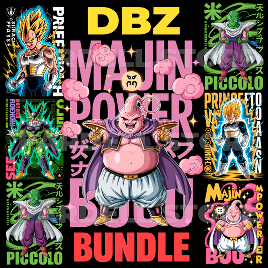 Digital illustration T-shirt design – Japanese pop culture inspired