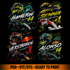 Grand Prix Drivers for print DTF halftones