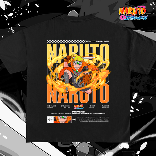 Naruto Shippuden Anime - T-shirt design