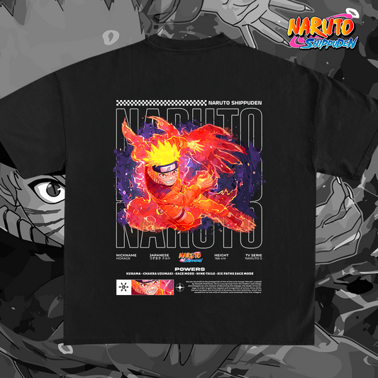 Naruto Shippuden Anime - T-shirt design