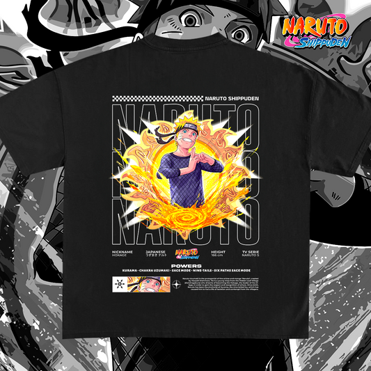 Naruto Shippuden Anime - T-shirt design