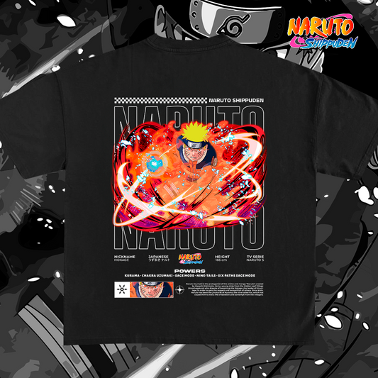 Naruto Shippuden Anime - T-shirt design