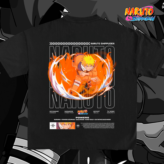 Naruto Shippuden Anime - T-shirt design