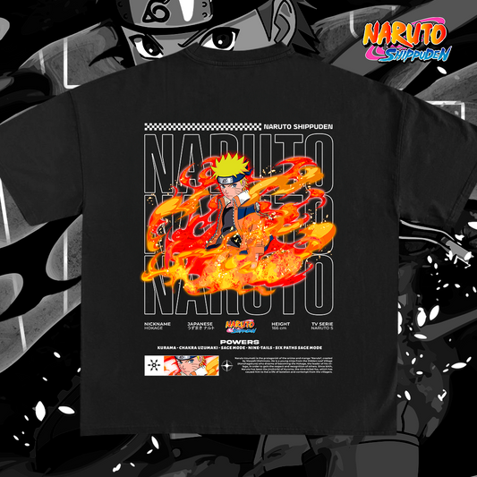 Naruto Shippuden Anime - T-shirt design