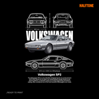 Digital file - Volksw SP2 tshirt design