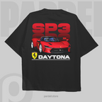 Car t-shirt design Daytona SP3 PNG