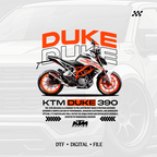 Motor passion T-shirt artwork – digital file