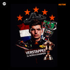 Digital File Pilot Max Verstappen RB tshirt design
