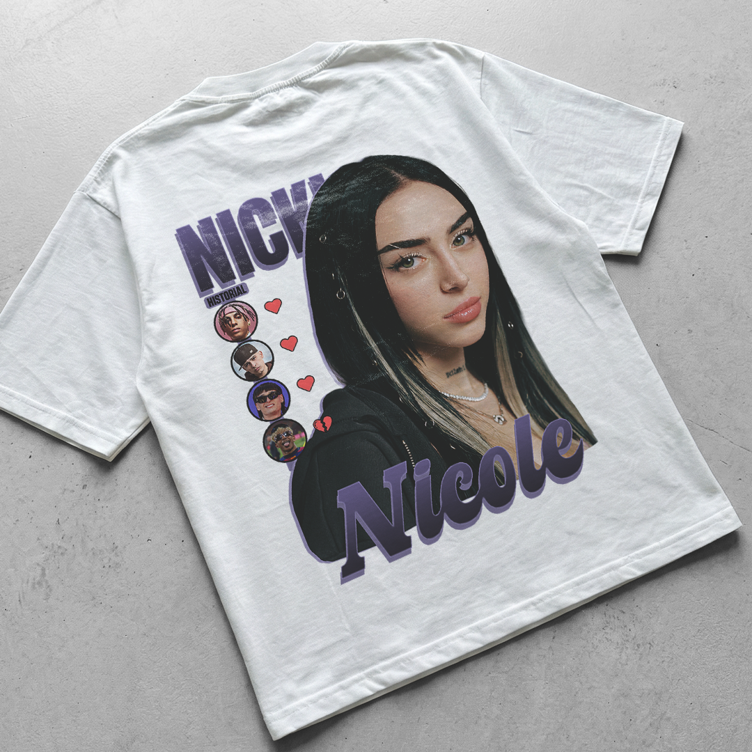 Diseño para camiseta Nicki Nicole