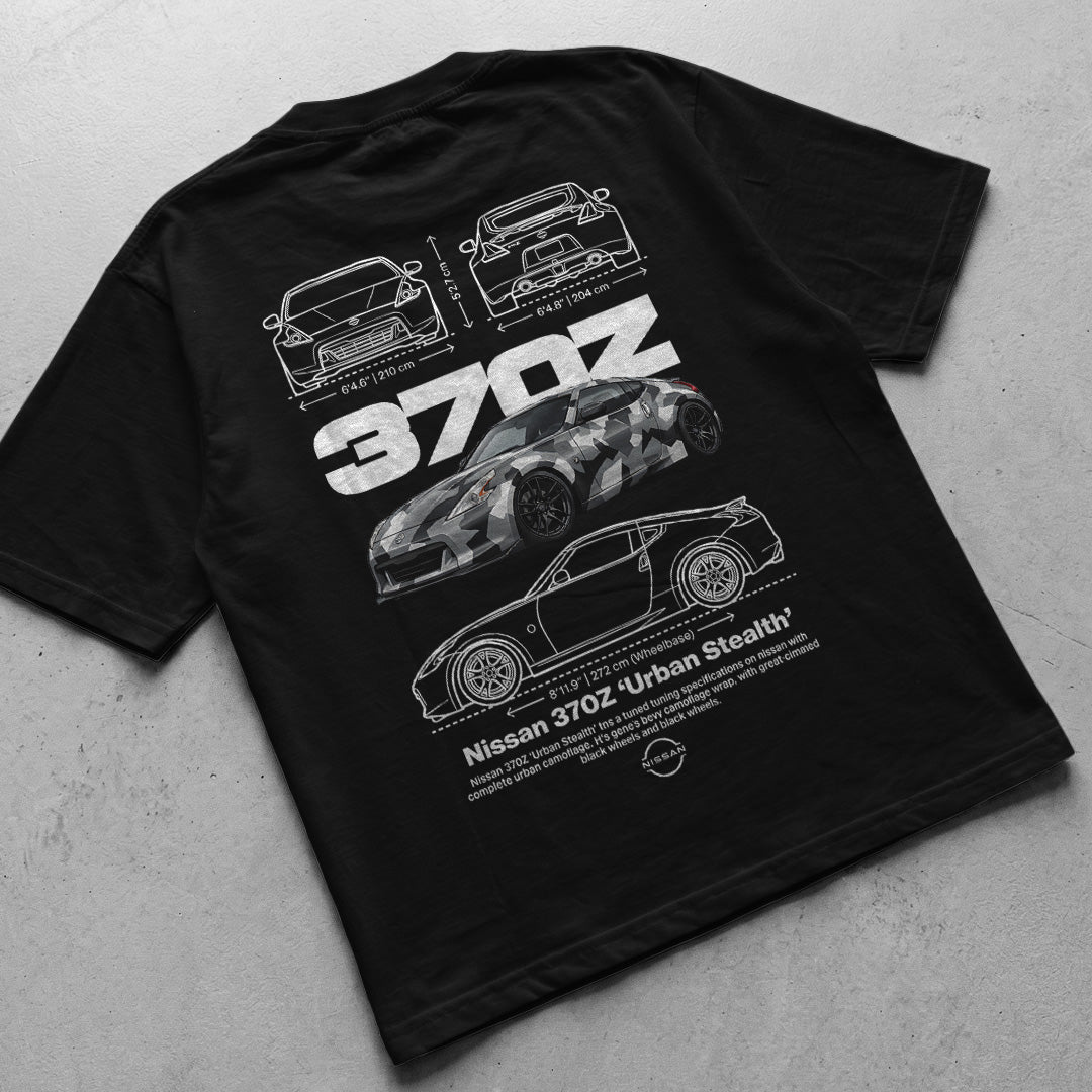 Car t-shirt design Nissan 370z