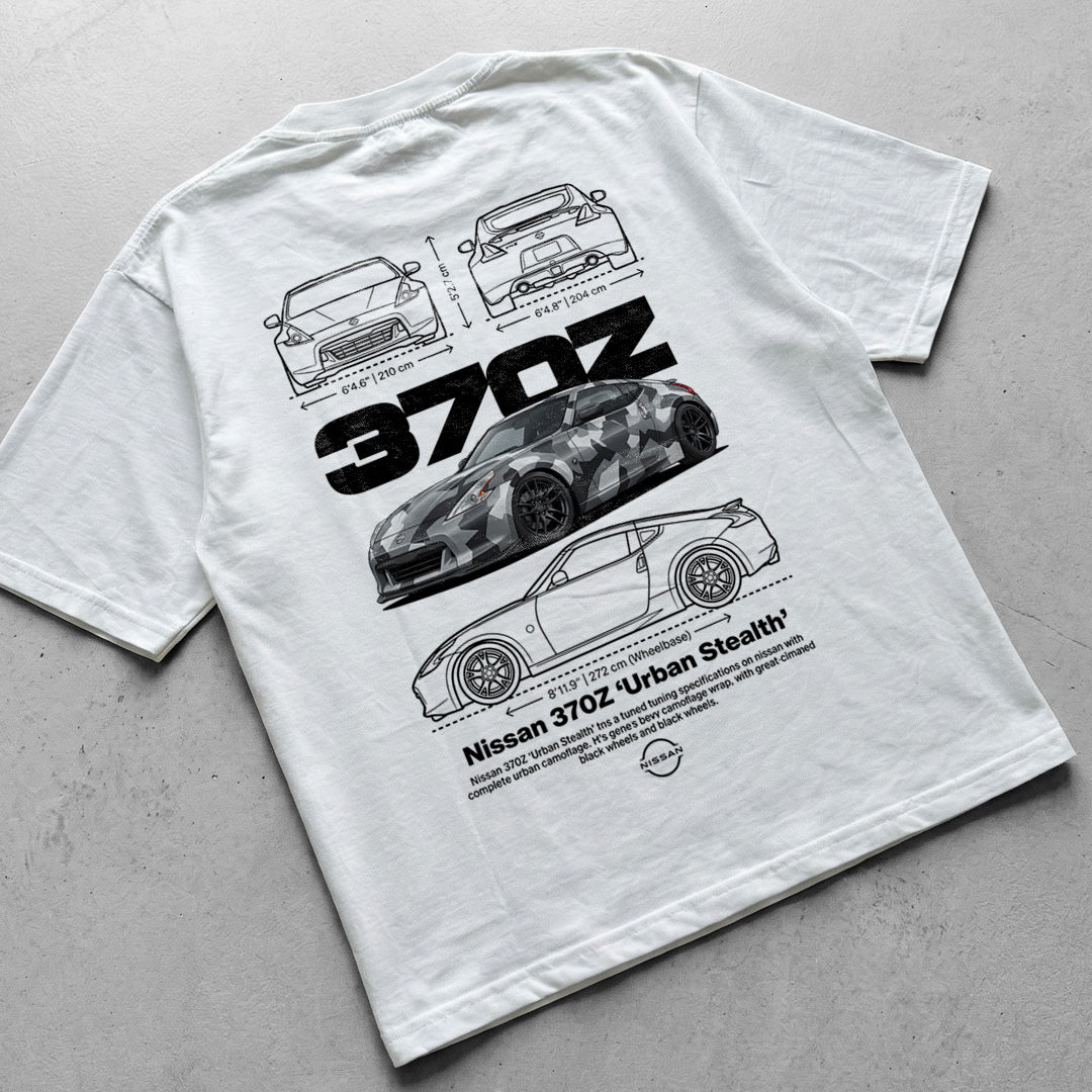Car t-shirt design Nissan 370z