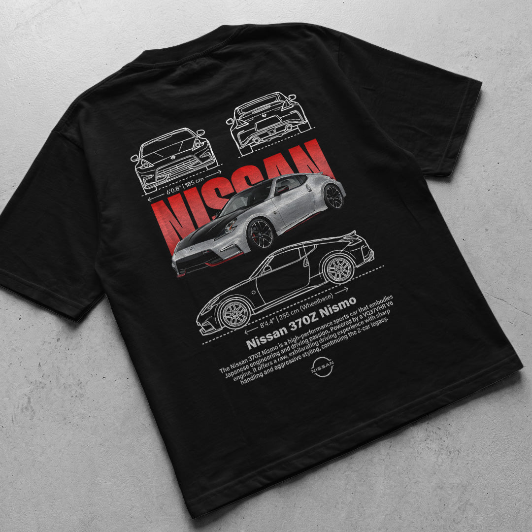 Car t-shirt design Nissan 370z