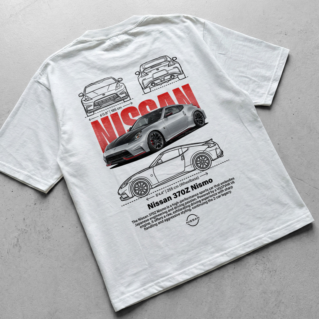 Car t-shirt design Nissan 370z