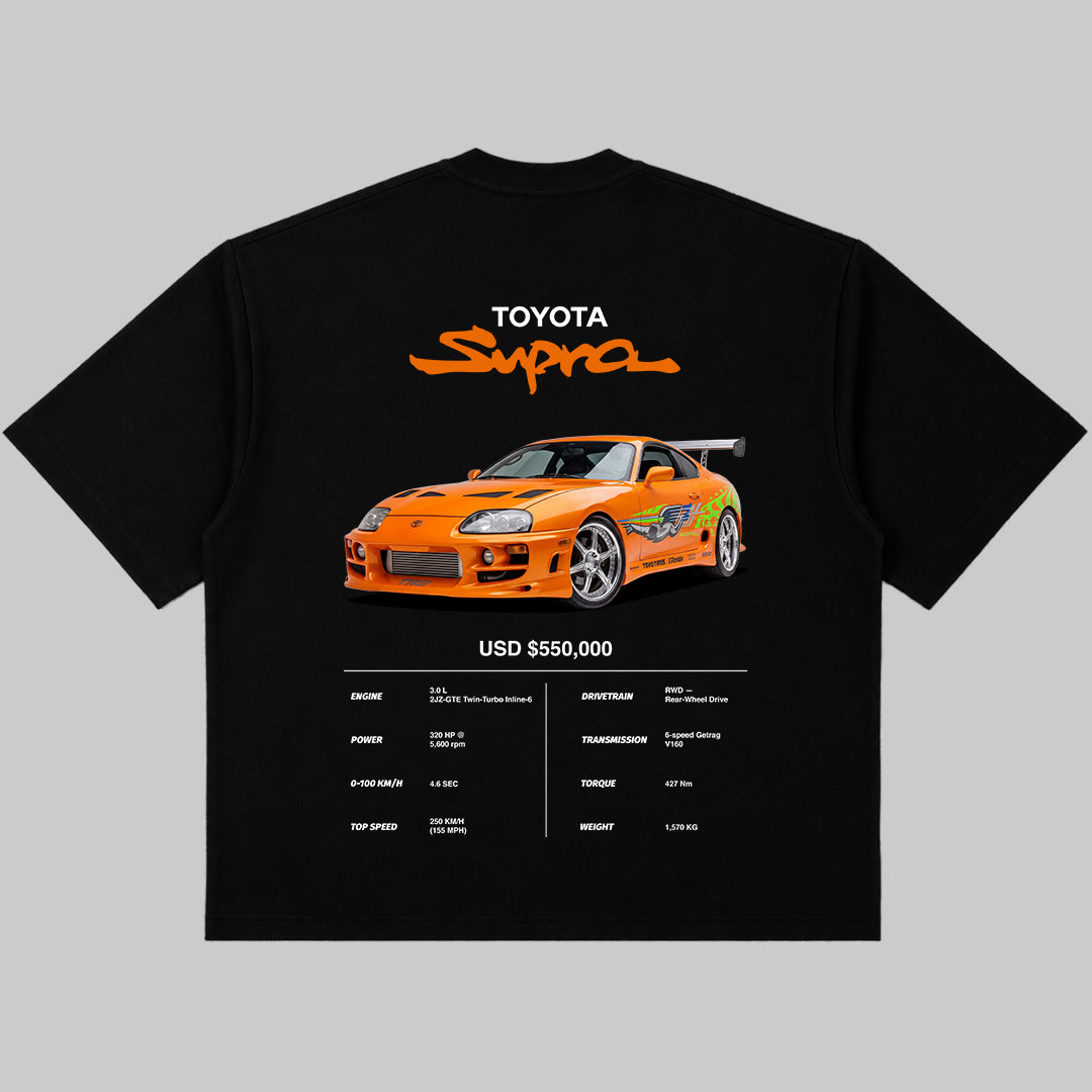 Digital File - Toyota Supra MK IV t-shirt design
