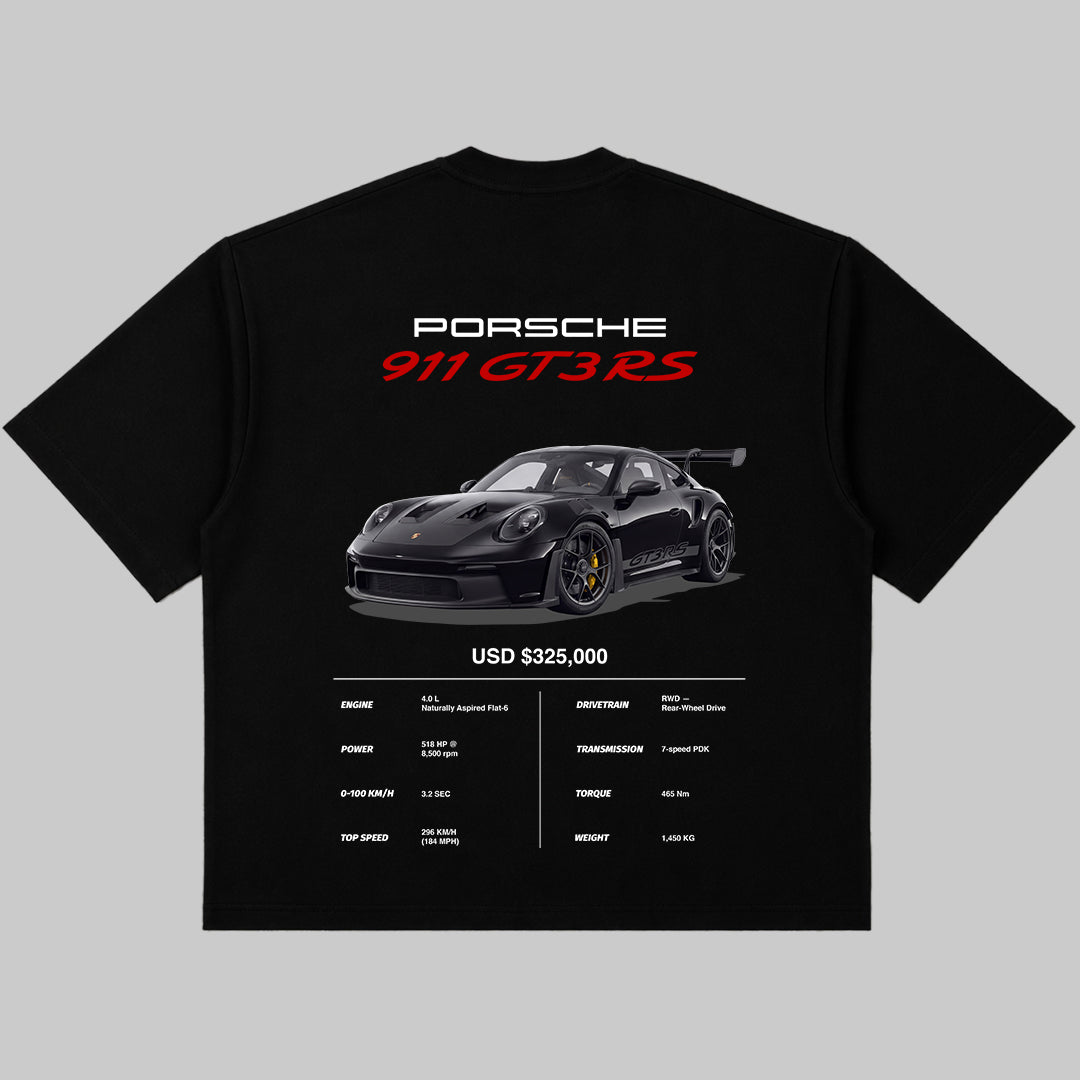 Digital File - Porsche 911 GT3 RS t-shirt design