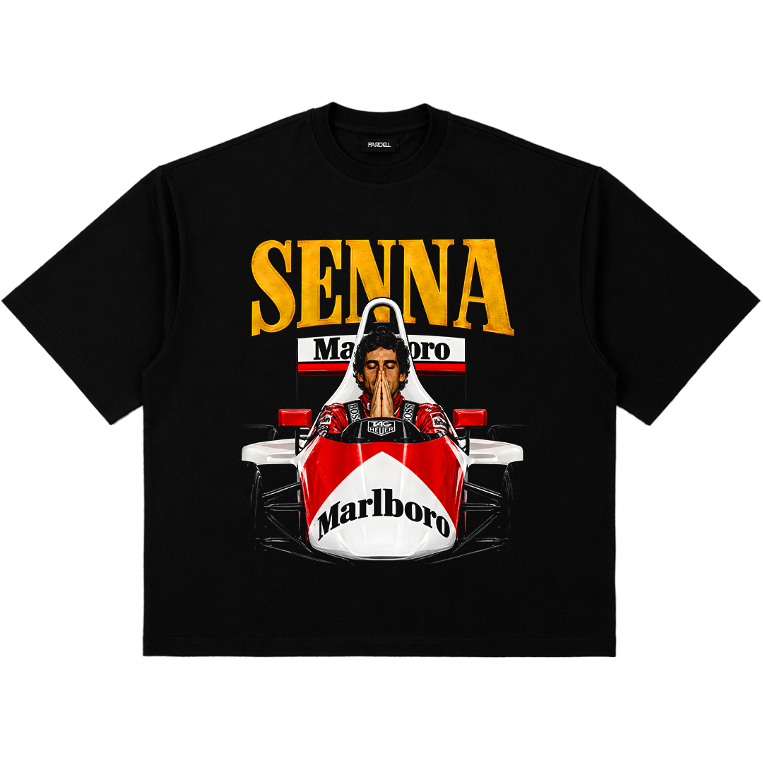 Digital File - Ayrton Senna driver legend t-shirt design