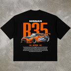 Nissan GTR R35  t-shirt design
