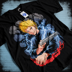 Digital illustration T-shirt design – Japanese pop culture inspired