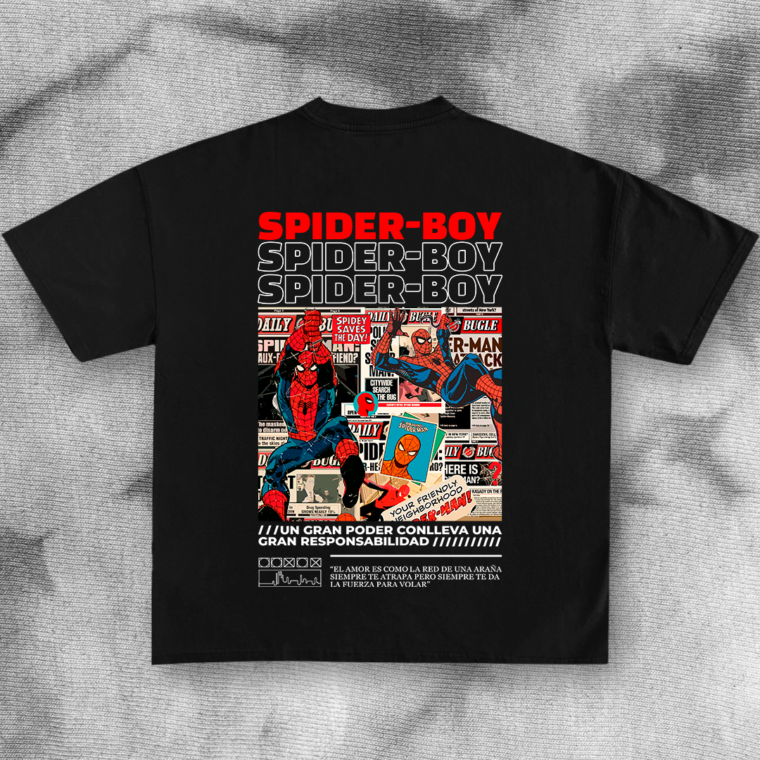 Spider-Boy - t-shirt design