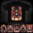 Digital illustration T-shirt design – Japanese pop culture inspired