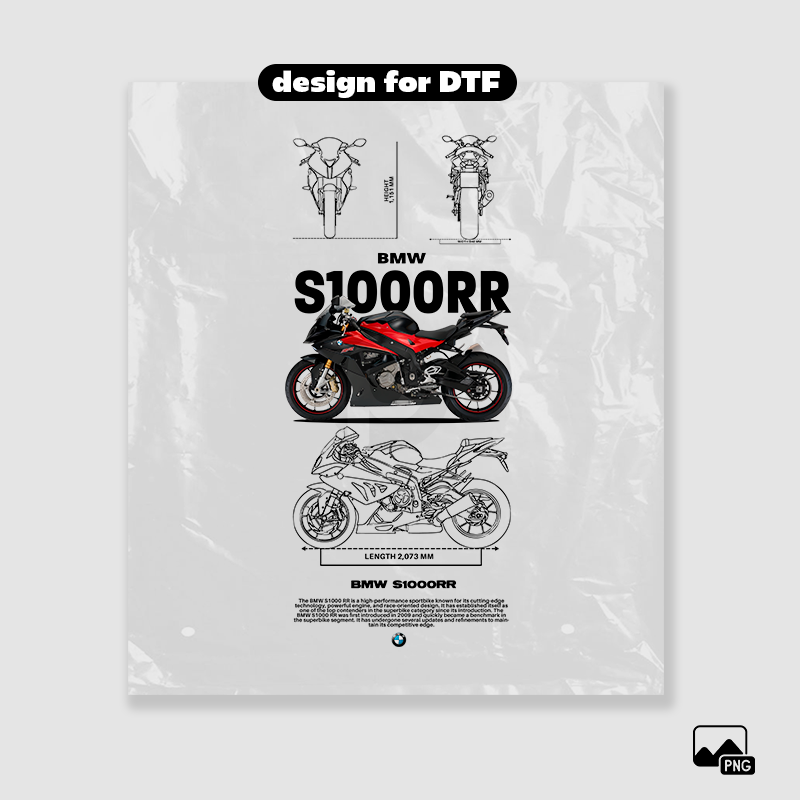 Motor passion T-shirt artwork – digital file