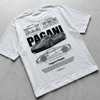 Car t-shirt design Pagani Utopia